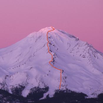 Mount Shasta - Casaval Ridge - Winter - Photo by Tim Corcoran