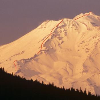 Mount Shasta - Casaval Ridge - View from I5 - Photo by Tim Corcoran